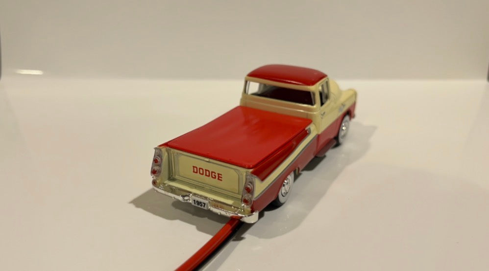 1/48 Scale Cream/Red Dodge Sweptside