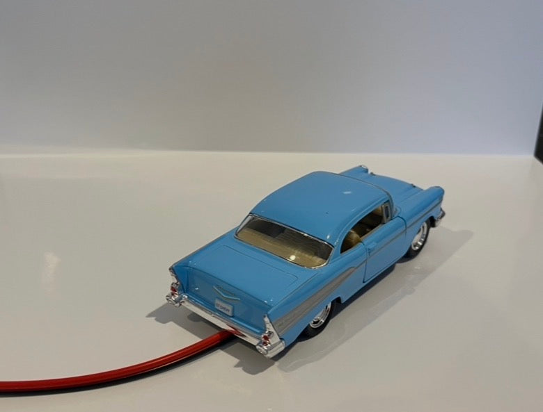 1/40 Scale Blue 1957 Chevrolet Bel Air