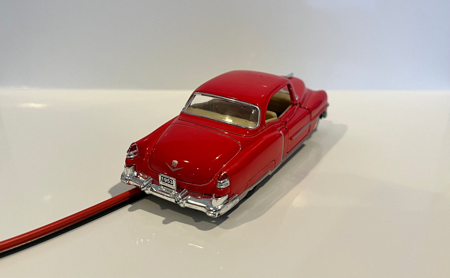 1/43 Scale Red Cadillac Series 62