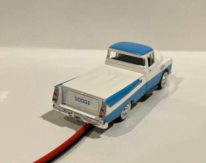 1/48 Scale Blue/White Dodge Sweptside