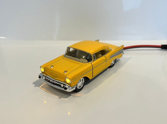 1/40 Scale Yellow Chevrolet Bel Air