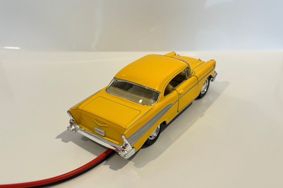 1/40 Scale Yellow Chevrolet Bel Air