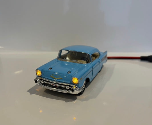 1/40 Scale Blue 1957 Chevrolet Bel Air