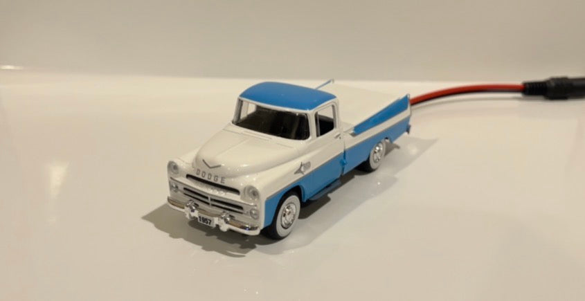 1/48 Scale Blue/White Dodge Sweptside