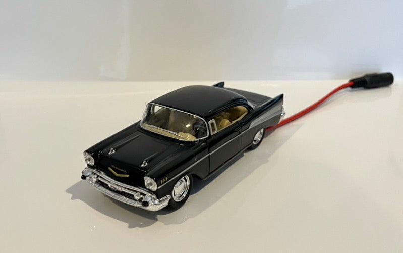 1/40 Scale Black Chevrolet Bel Air