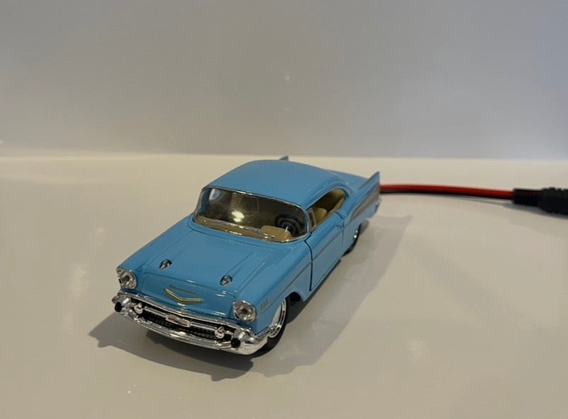1/40 Scale Blue 1957 Chevrolet Bel Air