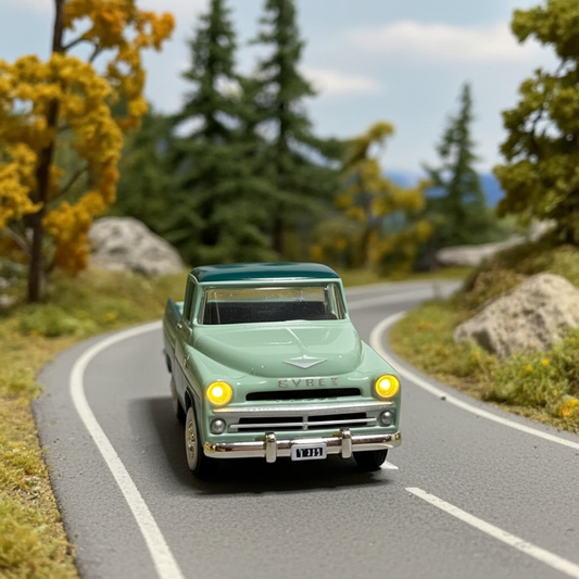 1/48 Scale Green Dodge Sweptside