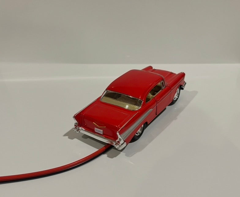 1/40 Scale Red Chevrolet Bel Air