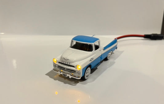 1/48 Scale Blue/White Dodge Sweptside