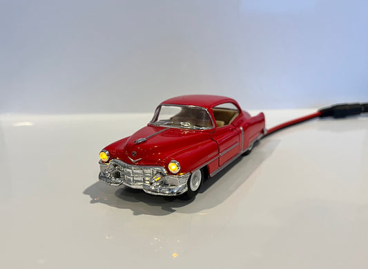 1/43 Scale Red Cadillac Series 62