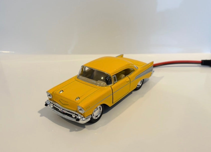 1/40 Scale Yellow Chevrolet Bel Air