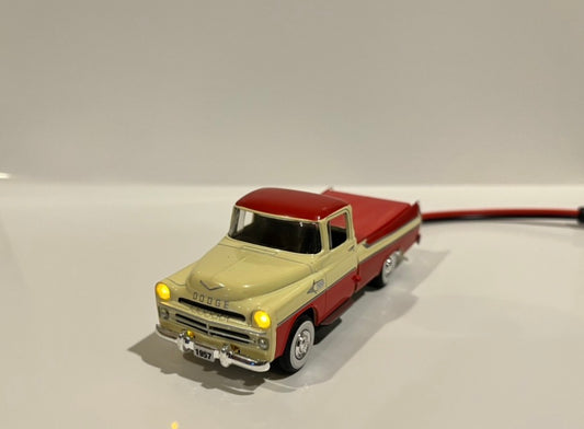 1/48 Scale Cream/Red Dodge Sweptside