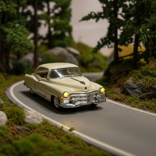 1/43 Scale Eggshell White Cadillac Series 62
