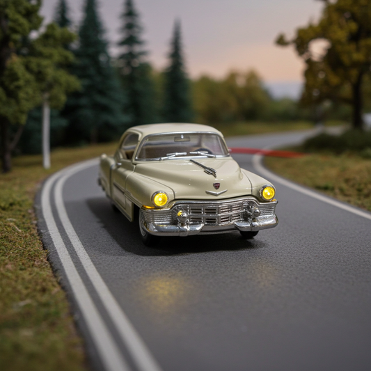 1/43 Scale Eggshell White Cadillac Series 62